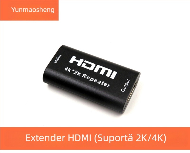 Repetor HDMI/Extender HDMI, Model 0-3, amplificare semnal video 1080p