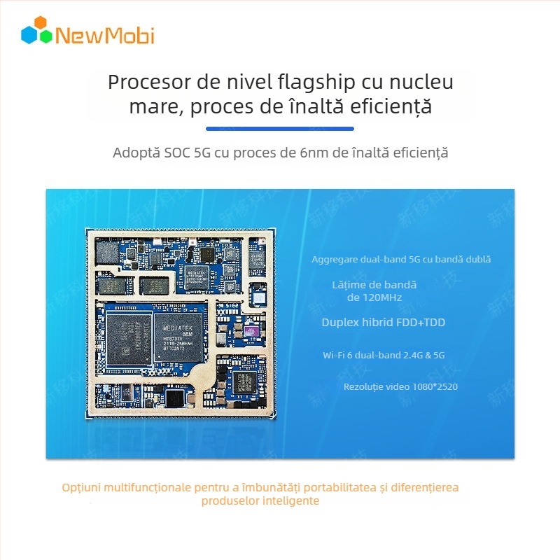 MT8791 placă de bază Android pentru smartphone, cu MTK MT8791, magistrală front-end de 2.0 GHz, DDR3 până la 8 GB, PCIe x16, grafică integrată