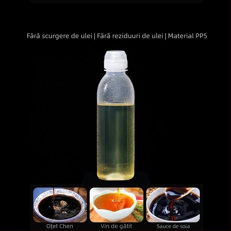 Sticlă spray ulei pentru bucătărie din sticlă — deschidere/închidere automată, design simplu și modern, recipient pentru ulei, lansat în 2025