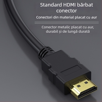 Cobolong cablu HDMI splitter 1x2, 1080p, versiunea HDMI 1.4, 1x bărbat la 2x femei, înveliș PVC