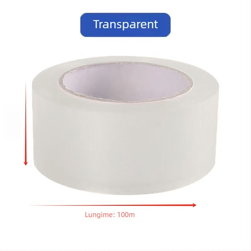 Bandă pentru ambalare | film BOPP; adeziv pe bază de apă sensibil la presiune; sigilare și ambalare; rezistență la temperaturi -20 la 40 °C; aderență puternică și durabilitate