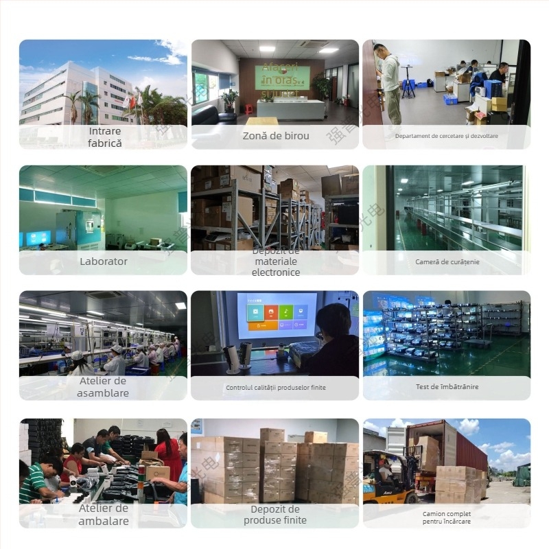 Proiector portabil Qiangpu | Proiector de casă mini, Rezoluție 480P (720x480), Strălucire 30, Putere ≤24W