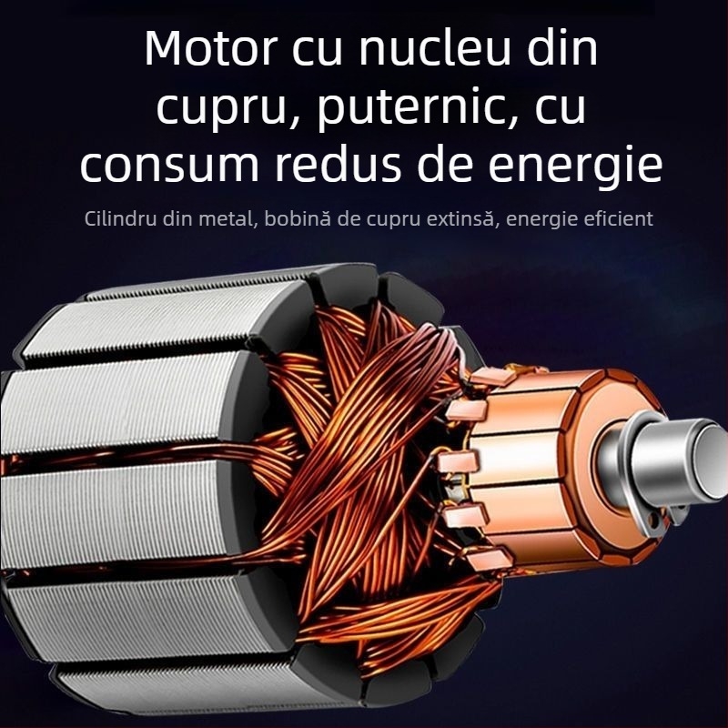 Pompa de aer pentru vehicule electrice, dublu cilindru, 220W, 12V, reîncărcabilă, afișaj digital