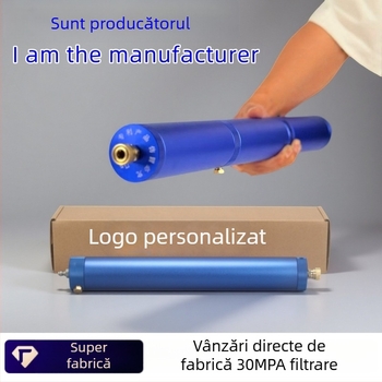 Filtru separator ulei-apă cu separare dublă pentru pompă de înaltă presiune pentru umflat, corp din aluminiu, ARKEN