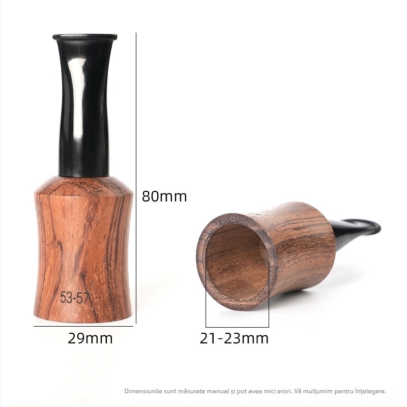 OLD FOX Capăt de gură pentru țigară din Rosewood-Acrylic — Personalizabil, Include manual, Stil simplu