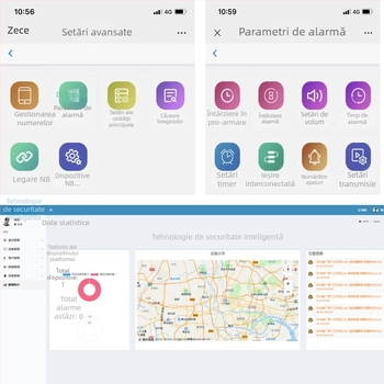 Lion King 2000v Hub alarmă anti-furt 4G, pentru magazine, case și depozite, 30 zone, 24 dispozitive wireless, 220V