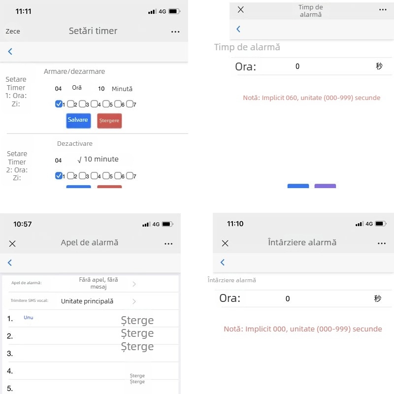 Lion King 2000v Hub alarmă anti-furt 4G, pentru magazine, case și depozite, 30 zone, 24 dispozitive wireless, 220V
