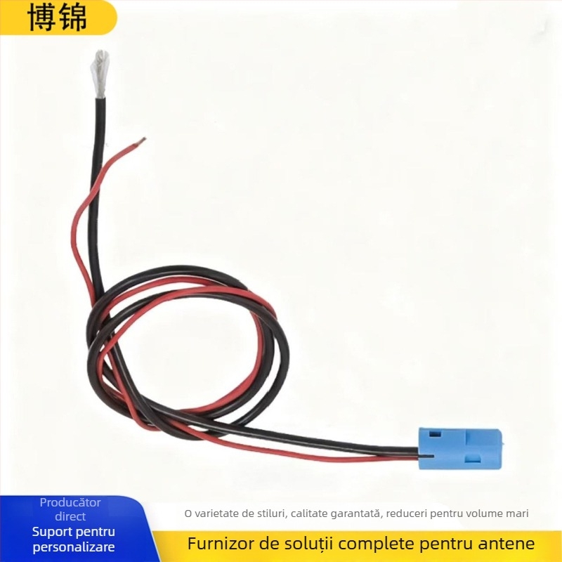 Amplificator antenă radio auto cu 18 dB câștig, instalare plug-in, compatibilitate universală, funcționare la 12V