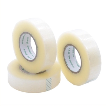 Bandă de ambalare Tiansheng, aderență înaltă, folie BOPP, Grosime 50 μm, adeziv sensibil la presiune, cod produs 01.