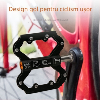 Pedal TiTo din titan pentru biciclete de drum și munte – model OLD, aliaj de aluminiu și titan