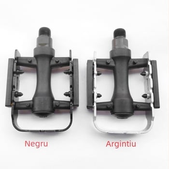 Pedal pentru bicicletă de munte, model YK-20, plastic+metal, ax 14 mm, brand Jiajian