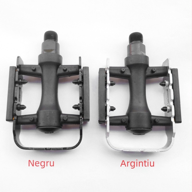 Pedal pentru bicicletă de munte, model YK-20, plastic+metal, ax 14 mm, brand Jiajian