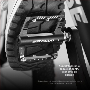 Pedale metalice pentru biciclete MTB și de drum, model 4208