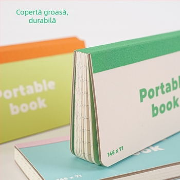 Caiet Shifa – planner de birou și studiu, legare cu foi detașabile, 50–100 pagini, personalizabil