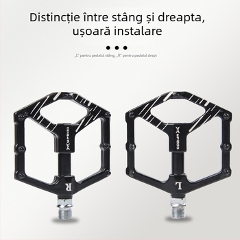 mpeda Pedal pentru bicicletă din aliaj de aluminiu, antiderapant, cu platformă mare, Model 99