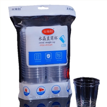 Pahar transparent din PS, gros, 75 ml, alimentar, anti-arzare