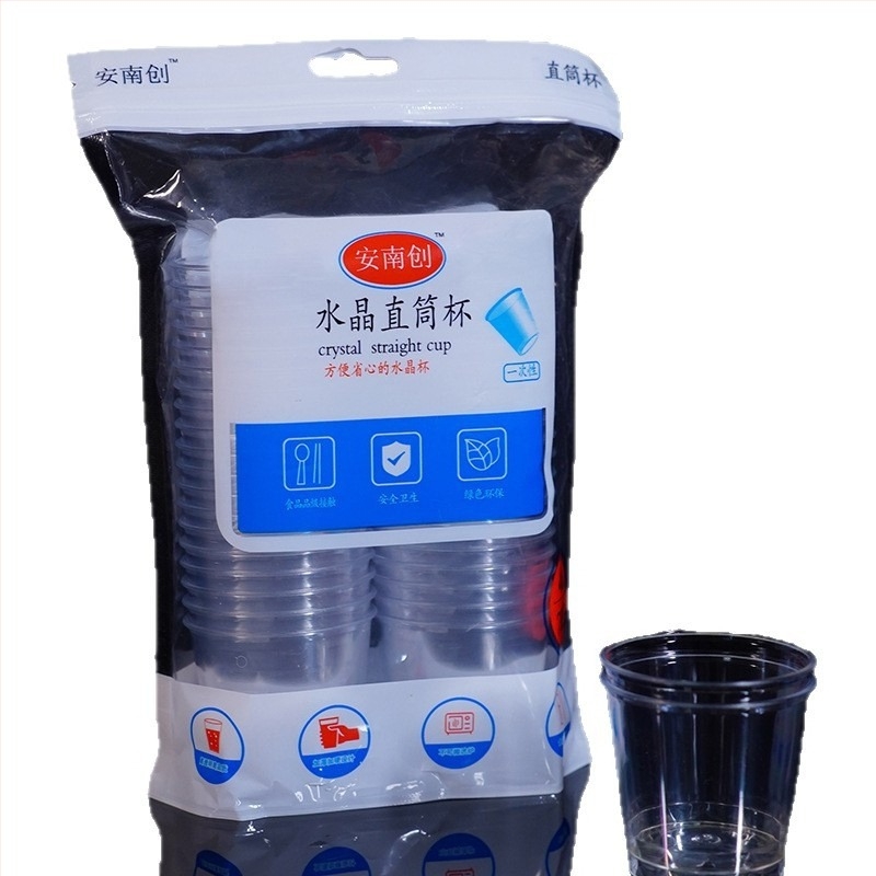 Pahar transparent din PS, gros, 75 ml, alimentar, anti-arzare
