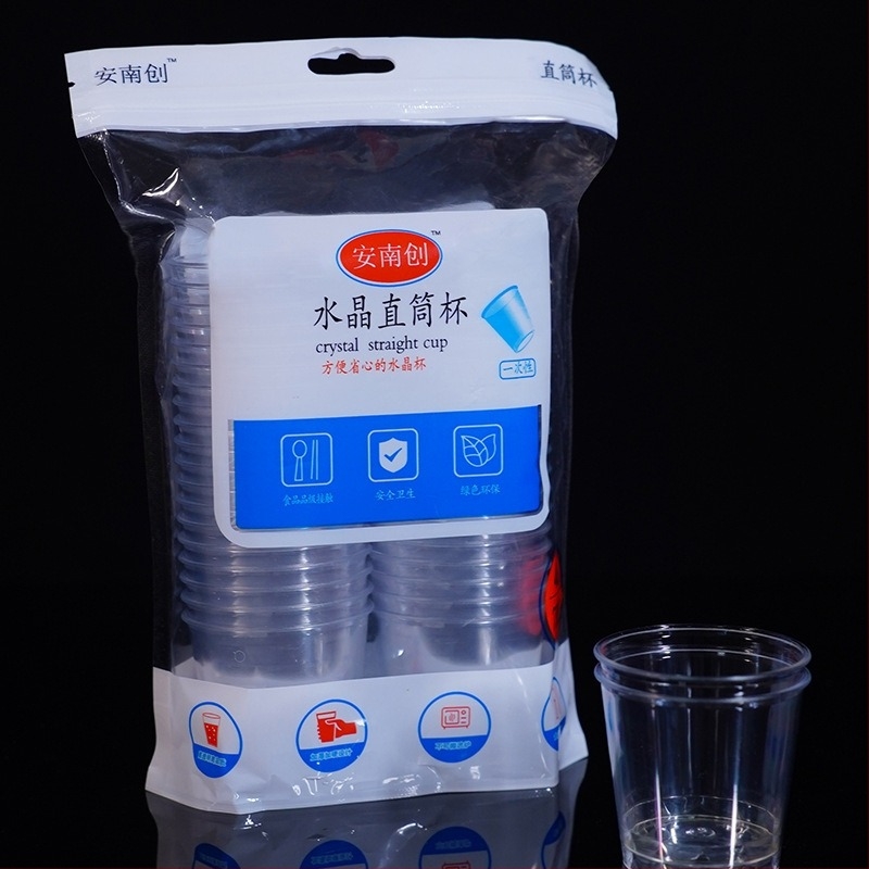 Pahar transparent din PS, gros, 75 ml, alimentar, anti-arzare
