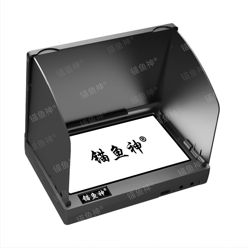 Display sonar impermeabil pentru pescuit, ecran ultra-clar, interval adâncime 0,6–30 m, alimentare DC 10–18V, comutator cu un singur buton, model nou