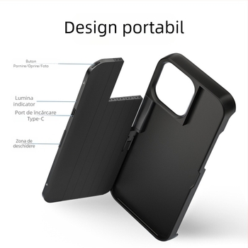 Carcasă pentru telefon 3 în 1 din aliaj de aluminiu cu selfie stick Bluetooth – compatibilitate universală, telecomandă inclusă, posibilitate de personalizare