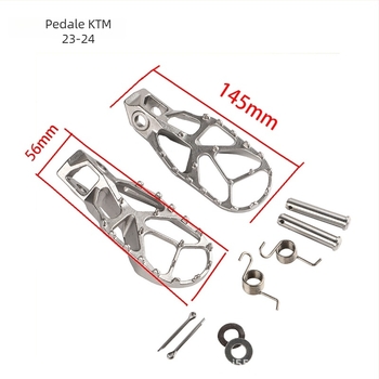 Pedale spate KTM Husqvarna – aliaj de aluminiu, placare electrolitică, marcă Tmqwag, compatibile cu KTM Husqvarna
