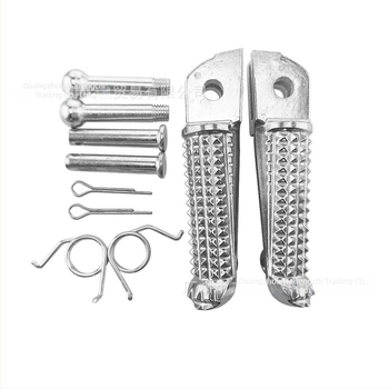 Pedale MT09 față și spate – metalice, finisaj electroplacat