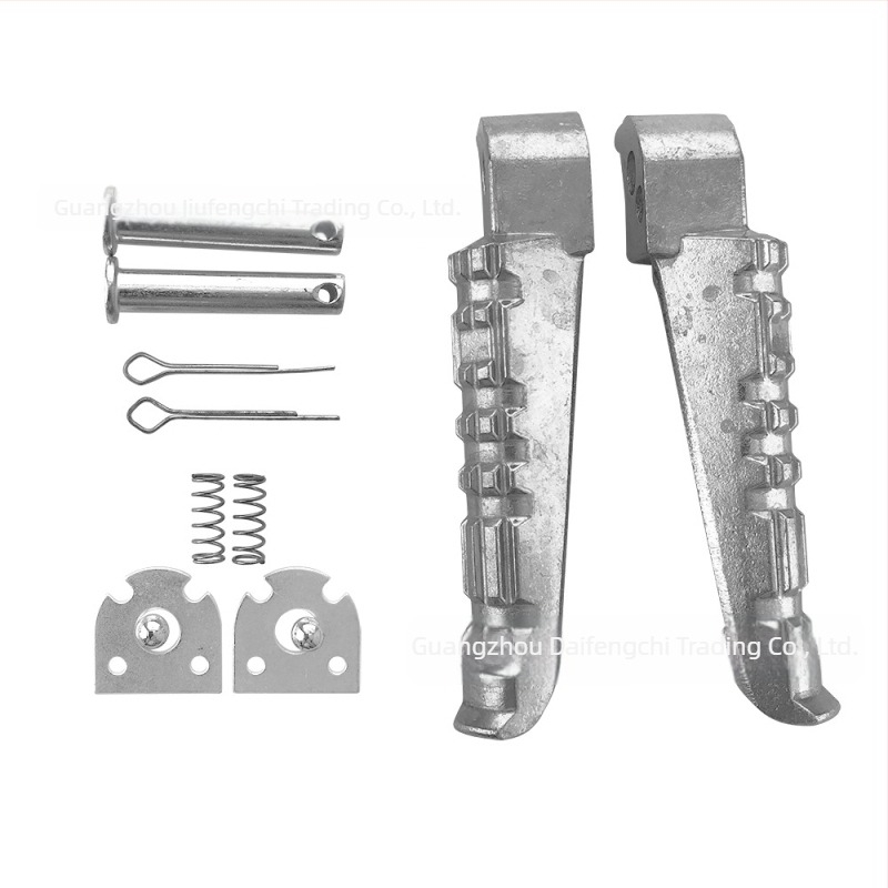 Pedale MT09 față și spate – metalice, finisaj electroplacat