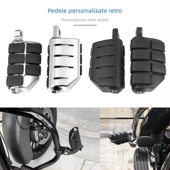 Pedal frontal pentru seria Harley – aliaj de aluminiu, placare electrolitică, marca JH