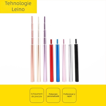 Selfie stick din aluminiu avionic, țeavă telescopică cu șapte secțiuni (personalizare disponibilă, etichetă privată licențiată)