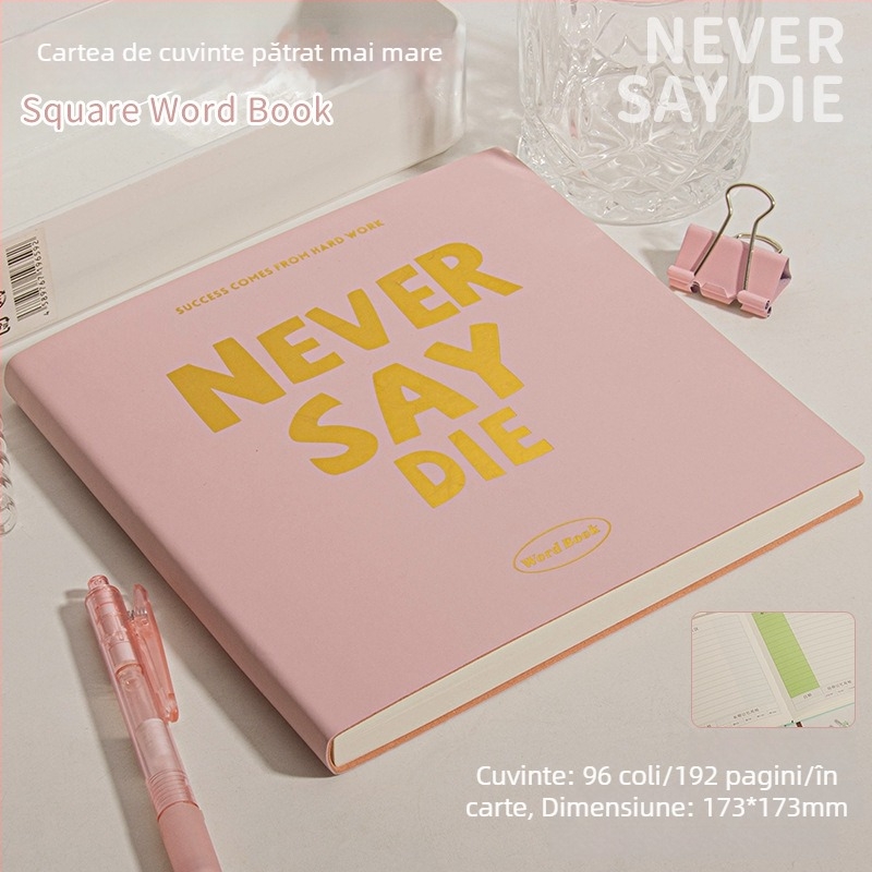 Bloc de notițe Tangqu, copertă din piele sintetică, Dowling hârtie, 70 g