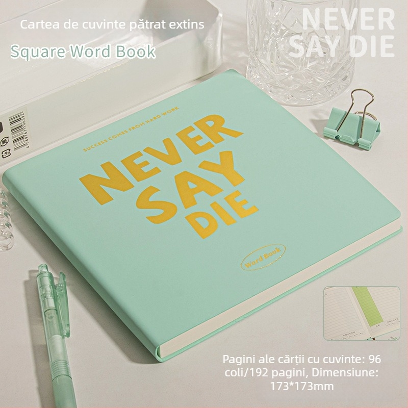 Bloc de notițe Tangqu, copertă din piele sintetică, Dowling hârtie, 70 g