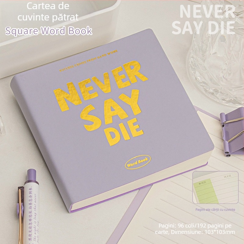 Bloc de notițe Tangqu, copertă din piele sintetică, Dowling hârtie, 70 g