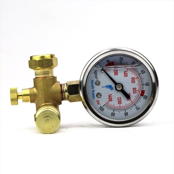 Kit de manometru pentru azot pentru ciocane hidraulice Ronghua, compatibil cu ciocane 68/100/135, Model General, Tip Altul, Domeniu de măsurare 1, Precizie 1