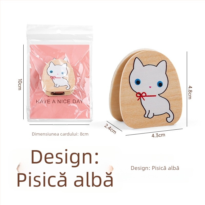 Suport pentru jurnal – lemn, stil japonez, clips pentru notițe și fotografii, suport pentru carduri (Material: Lemn; Stil: Japonez; Utilizare: Notițe/Fotografii/Carduri)