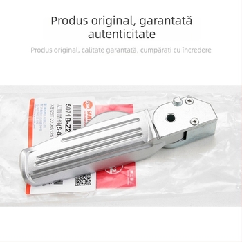 SHEX 125 Suport de picior spate pentru motocicletă – din aliaj de aluminiu, electroplacare