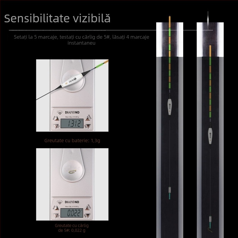 Plută de pescuit verticală — Brand Folk artist; Material Nano; Categorie: Plute de pescuit