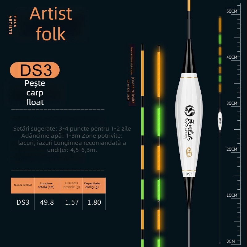 Plută de pescuit verticală — Brand Folk artist; Material Nano; Categorie: Plute de pescuit