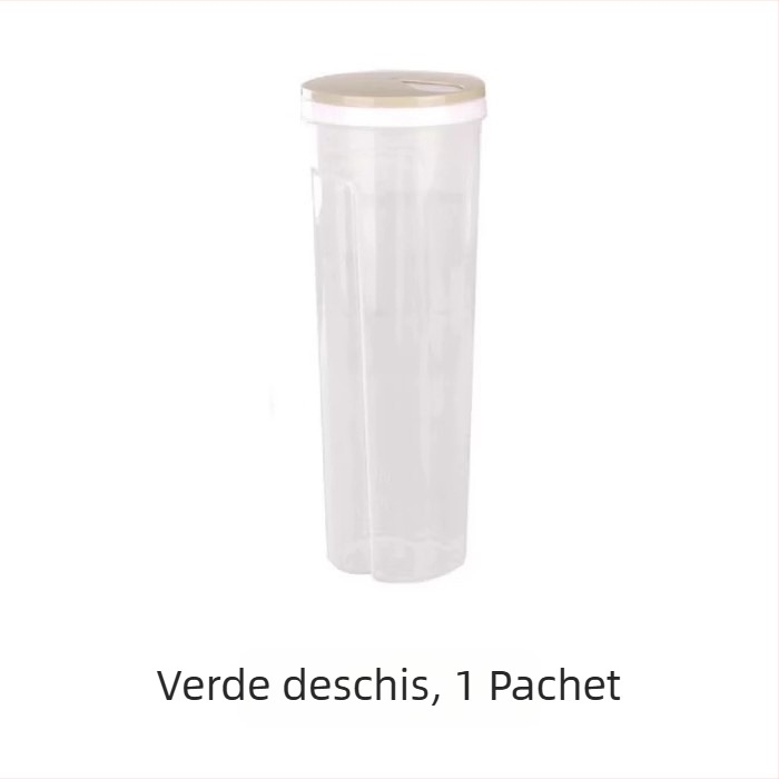 Cutie de depozitare pentru tăiței, din plastic, capacitate 2L, protecție la praf, design modern minimalist