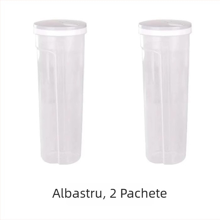 Cutie de depozitare pentru tăiței, din plastic, capacitate 2L, protecție la praf, design modern minimalist