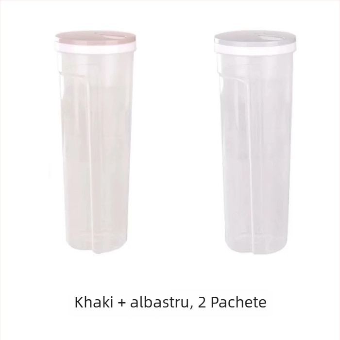 Cutie de depozitare pentru tăiței, din plastic, capacitate 2L, protecție la praf, design modern minimalist