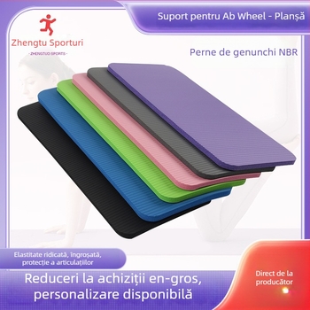 NBR covoraș pentru genunchi de yoga – model în dungi, grosime 10 mm, greutate 120, procesare personalizabilă