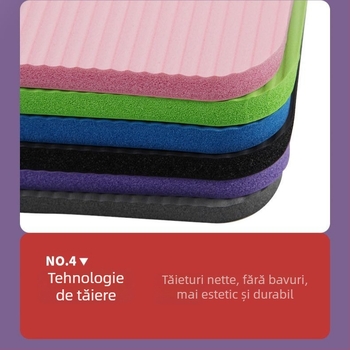 NBR covoraș pentru genunchi de yoga – model în dungi, grosime 10 mm, greutate 120, procesare personalizabilă