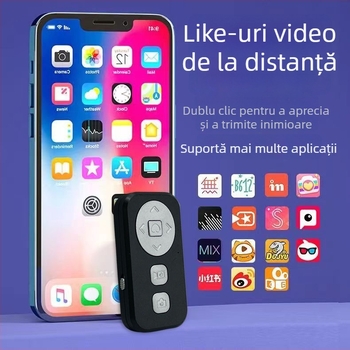 ODEN BK-CH2A Distanțare Bluetooth pentru selfie pentru smartphone-uri — ABS, 10 g, Bluetooth 4.0, compatibil Android, HarmonyOS și iOS