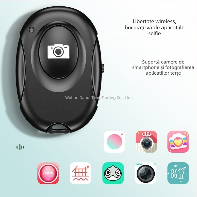 Noul dispozitiv selfie Bluetooth M1, fără fir, compatibil cu Android și iOS – instrument pentru selfie cu telecomandă pentru declanșare pe telefon
