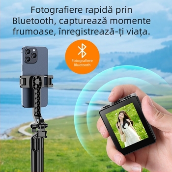 Dispozitiv wireless pentru oglindire a ecranului pentru selfie pe telefonul mobil – CL06, Bluetooth 4.0, ABS material, 100 g