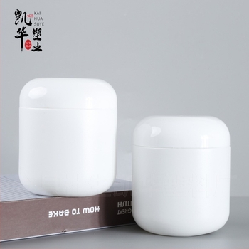 Container pentru pudră de proteine – borcan HDPE cu capac, capacitate 500 g, ambalare personalizabilă