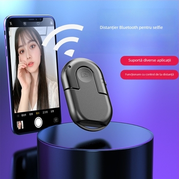 Dispozitiv Bluetooth pentru selfie Q3 — Bluetooth 4.0, material ABS, greutate 10 g, brand Qisi