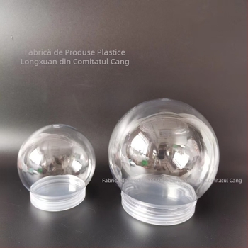 Sticlă DIY pentru copii – sticlă plastic sferică PET, capac din plastic sau aluminiu, brand Long xuan