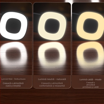 Monopod pentru selfie cu iluminare pentru fotografia în aer liber, prindere pe o singură axă, Bluetooth 5.0, ABS, BBC-15