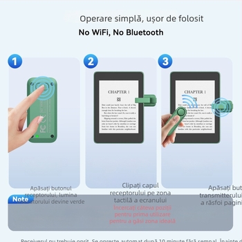 Telecomandă Kindle pentru răsfoire pagini, Bluetooth 4.0, Accesorii pentru cititor electronic